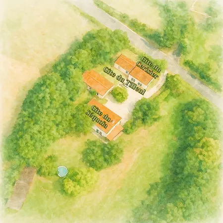 Domaine Des 3 Arbres - Nature Et Tranquillite 펜션 *
